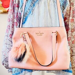 Kate Spade ♠ Baby Pink Small Satchel Bag & Wallet. ✨ NWOT.